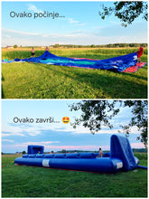 Učitajte sliku u preglednik galerije, Napuhanac - ljudski stolni nogomet 14x6m, PET-NED &amp; praznici
